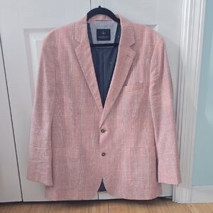 Tailorbyrd Men's Blazer in Soft Pink